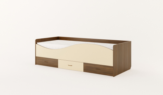 Орех тёмный/Персик