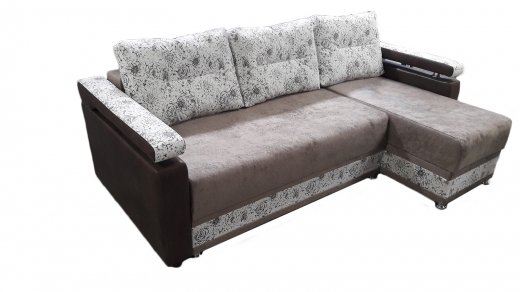 Велюр Май плейн шоколад 901-07+ Кож. зам. Питон бисквит+(Май 114-1)