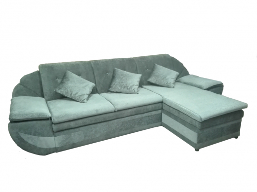 Велюр Либерти 6 серый + Велюр №14 Мамбо графит